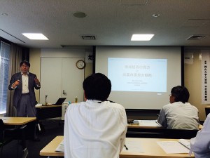 講演「地域経済の見方と出雲市版総合戦略」