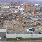 出雲市役所旧庁舎解体工事の進捗について