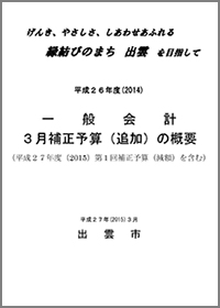 3月補正予算追加分の概要